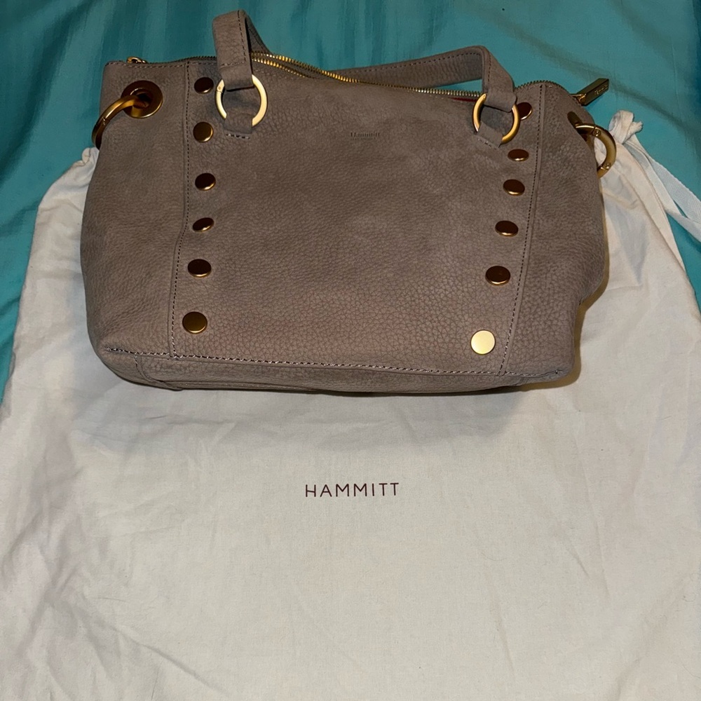 New suede Hammit crossbody/shoulder bag.